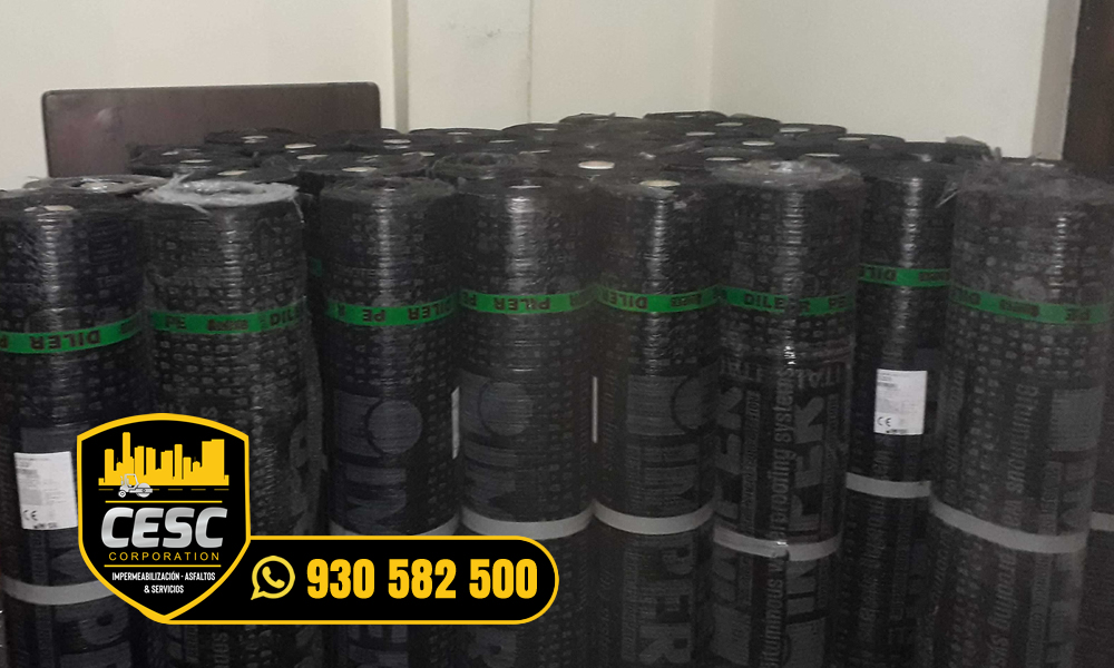 venta de manto asfaltico aluminizado